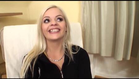 Young blonde slut hot masturbation