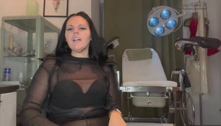 Lack Krankenschwester Spermaprobe