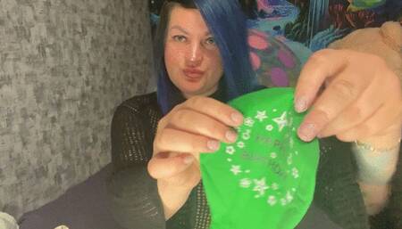 b2p big green balloon