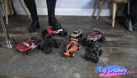 Toy Trucks Crushing Fun
