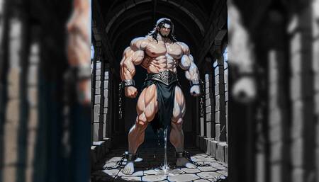 Ai Erotic Fantasy Muscle Men Slides