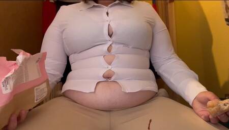 POV your College Professor cant stop scoffing food bribes!