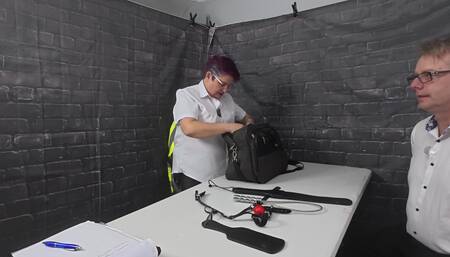 Sargent Izar does a Search on suspect latex bubble