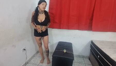 Brunette Pawg Destroying the Mummified Little Jeff Doll Part 1 by KWEN Cam Full HD