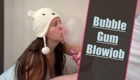 Bubblegum N Cozy Hat: My Mouth is Your Sweetest Thing (Bubble Blowing Blowjob)