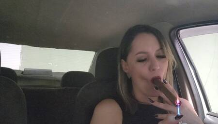 Cigar Smoking In Car