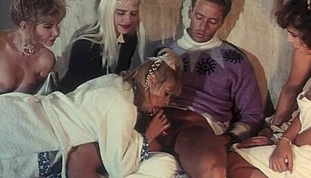 Orgy with the Honorable Cicciolina and Her Slutty Friends