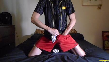 Autographed cum-drenched socks