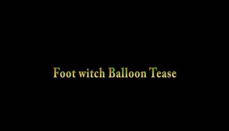 Foot witch Balloon Tease-MOV