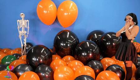 Roxy, the Nun, is Tempted and Responds with Heel Pops, Pin Pops, Nail Pops, Pump Pops 4K-(3840x2160)