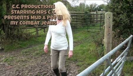 Mud & Pee In Combat Jeans