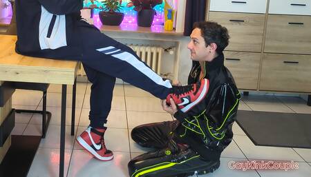 Waiting for my Master to Come Home After Gym