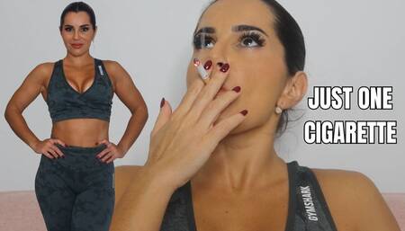Just one cigarette - OnlyVanessa