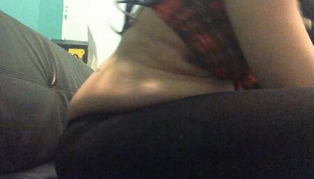 Unseen Vintage Gurgle Goddess Belly Bloat and Masturbation!