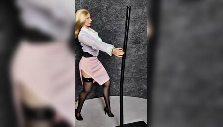 Marina Dancing at the Pole