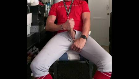 Home From Baseball Practice and Jockdad87 Is Horny