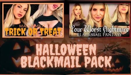 480WMV Halloween Blackmail Pack (Dangerous Spooky Blackmail Exposure Games Pack)