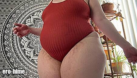 Tiny Bodysuit Bloated Belly Play