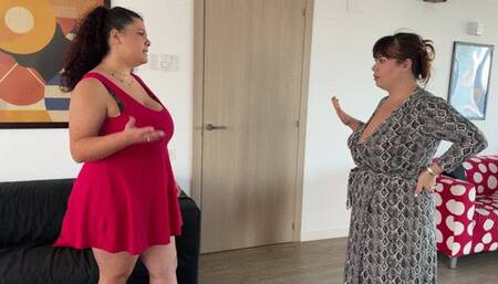 Boss vs employee- enf, belt, bbw, huge boobs