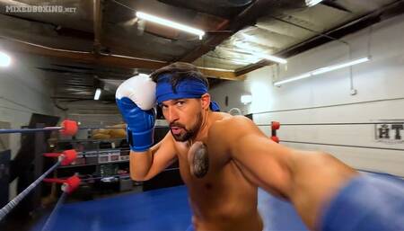 Sam Stout Real Impact POV Boxing in the Boxing Ring