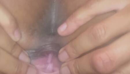 Spreading Showing Pink