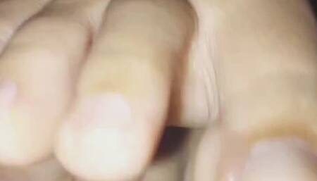 Relaxing on the couch. Or not? When the man is nearby, it's rather bad.