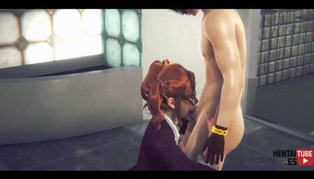 Hentai Sexy MILF Fucked and Blowjob Anime Manga Asian Japanese 3D Porn