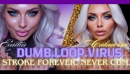 DUMB. LOOP. VIRUS: Stroke Forever. Never Cum. Exaltia & Calaverra