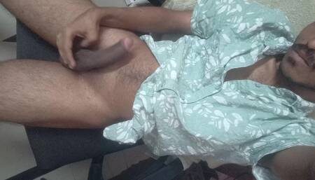 Midnight Masturbation by South Indian Boy