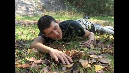 Fucking licking fingering in the police office