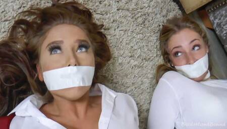 Emma & Jessica in: The Old Seafarer's Surprise: Lured, Wrapped & Gagged Lady Spies Didn’t See Their Certain Peril Coming! (HD)