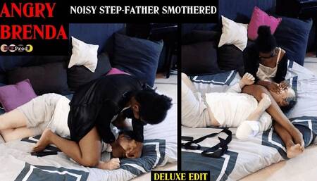 EBONY BRAT BRENDA DESTROYS HER TOO NOISY STEP-FA (small size 480p)