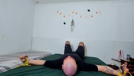 Face sitting one halooween, part 1, by Melissa Ramos and Slave, FULL HD