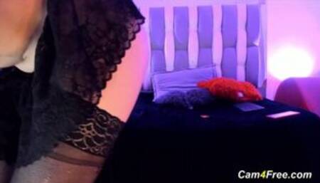 Horny Babe Dildos Her Tight Pussy