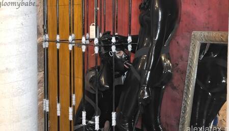 Pegging at the Dungeon, Part 1 - Alex Latex