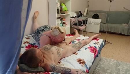 I love cumming in my neighbor's deep throat with hot cum