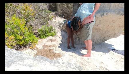Sex on the Beach- Nearly Got Caught Having Sex in a Quiet Beach