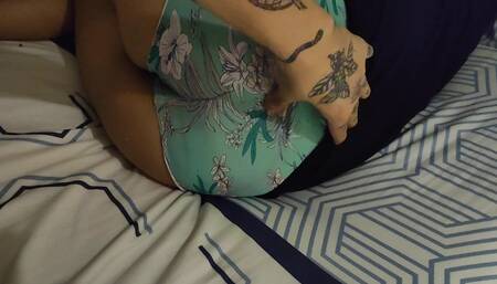 What a Fucking Sexy Panty My Girlfriend Uses in the Night, That Ass Is Nice!