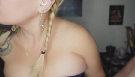 Blowjob for My Acolyte’s Gift - POV Tease and Denial