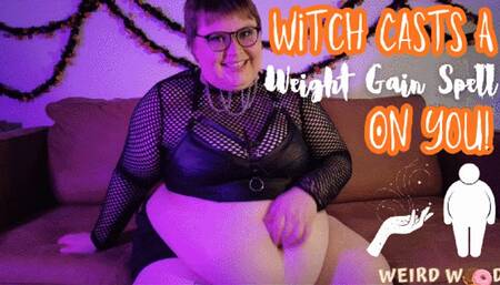 BBW Witch Casts a Weight Gain Spell On You! - WMV