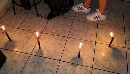 Asian Princess & BBW Hottie Farting in Halloween Cosplay on the Dumb Paul the Fool Part 1 By Britney Hunter And Ana Ayumi Cam Full HD