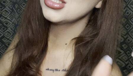 Wrapped in smoke& naked body