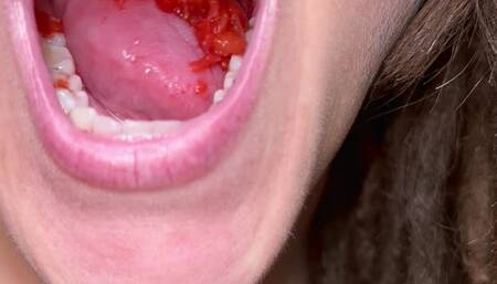 Trina Swallows Gummy Bears