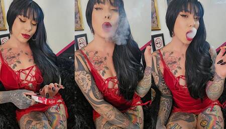 You can't quit smoking to exercise! Your chainsmoking Godesss is here to make sure of it -Kinkerbell23