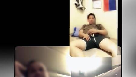 Long-Distance Lovers Still Cum Together