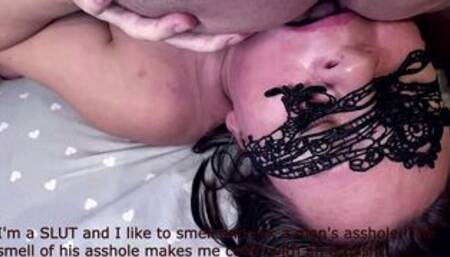 I'm a Slut & I Like to Smell & Lick a Man's Asshole. the Smell of His Asshole Makes Me Come with An Orgasm