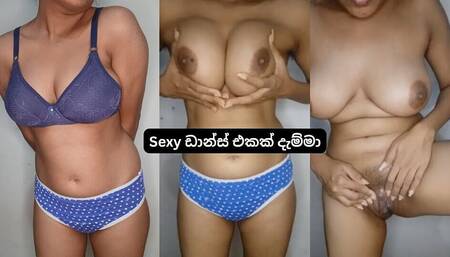 New 18 Year Old Sri Lankan Teen Showing Her Big Boobs and Perfect Wet Pussy for the First Time on Video Nude Dance Webcam