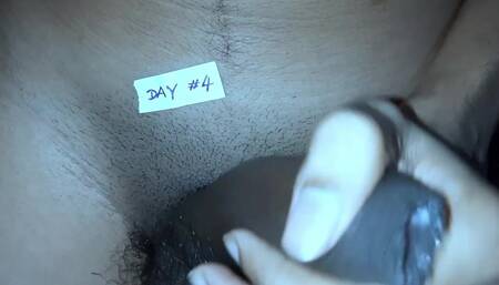 Boy Masturbate Handjob Day 4