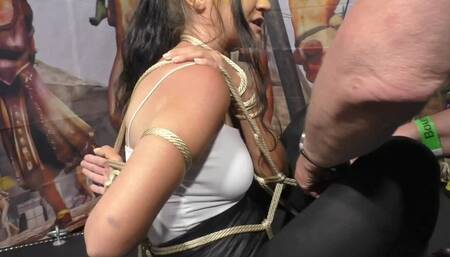 The new Mina Moreno "Ring the Bells" Challenge live from BoundCon 2025 - Game 8 - Full Clip wmv HD