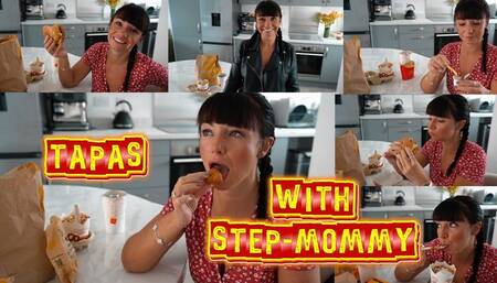 Eating Tapas With Step-Mommy